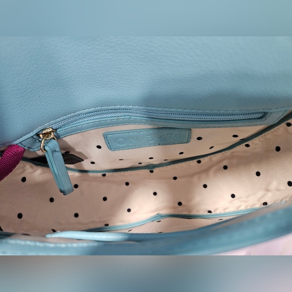 🥳 HOST PICK 🥳 Macy's On 34th Leather Holmme Saddle Crossbody Bag - NWT - Picture 9 of 10